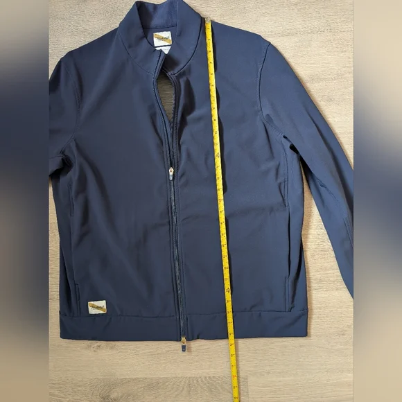 Tracksmith X-Large Nor'Easter Navy Jacket - Picture 6 of 7